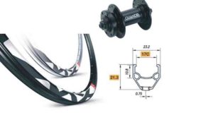 Kotač I 26" Disk Mach1 MX KT crni 32h