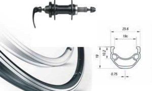 Kotač II 28/29" kranz Disk Mach1 ER-10 CRNI 36h