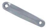 Poluga pogona aluninij 170mm srebrna šira
