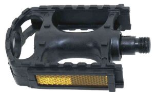 Pedale 1/2" NAVOJ plasticne crne