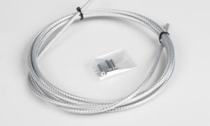 Bužir sajle mjenjača 4.5mm Srebrni-pleteni