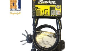 Lokot Master Lock U-lock 210x110x13mm + sajla