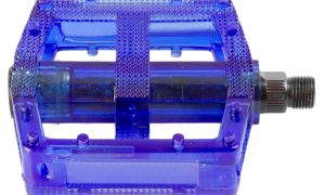 Pedale BMX PVC-body transparent-blue