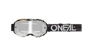 Goggle O'Neal B-10 ATTACK V.24 Black/White - clear