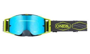 Goggle O'Neal B-30 HEXX grey-neon/radium-blue