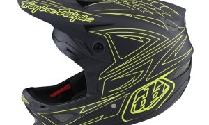 Kaciga TLD D3 Fiberlite Spiderstripe Gray/Yellow