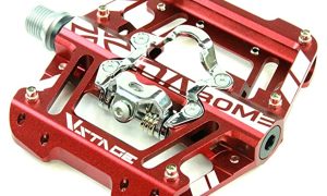 Pedale DaBomb V-STAGE SPD crvene