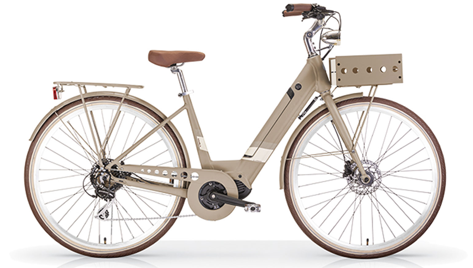 MBM E-RAMBLA LADY 28" BROWN MBM E-RAMBLA LADY 28" BROWN