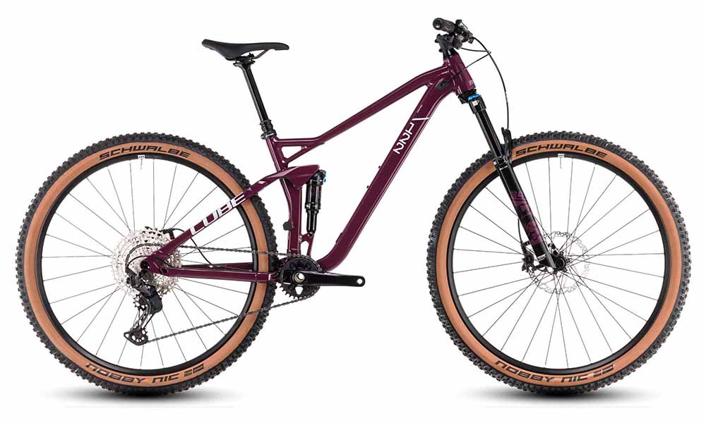 CUBE STEREO ONE22 RACE WINE´N´GREY 2026 CUBE STEREO ONE22 RACE WINE´N´GREY 2026